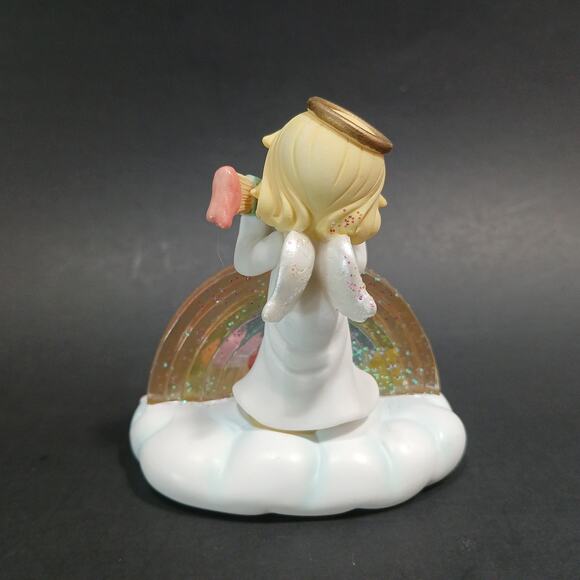 Just Another Day Colored in Rainbows 2004 Precious Moments Angel Figurine - Picture 3 of 7